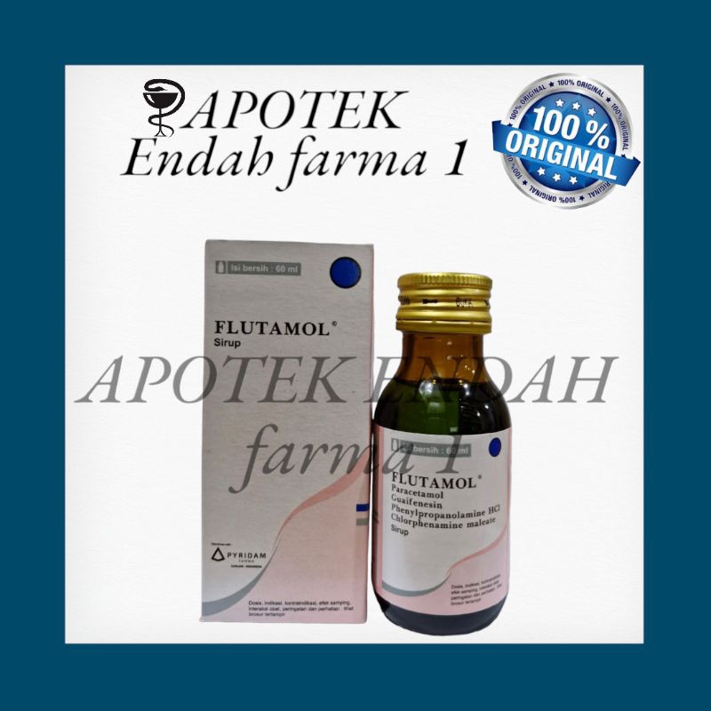 FLUTAMOL SIRUP 60ML obat flu
