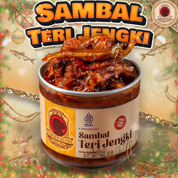 

KODE E72C Dapoer Kuno Sambal Teri Jengki 15gr