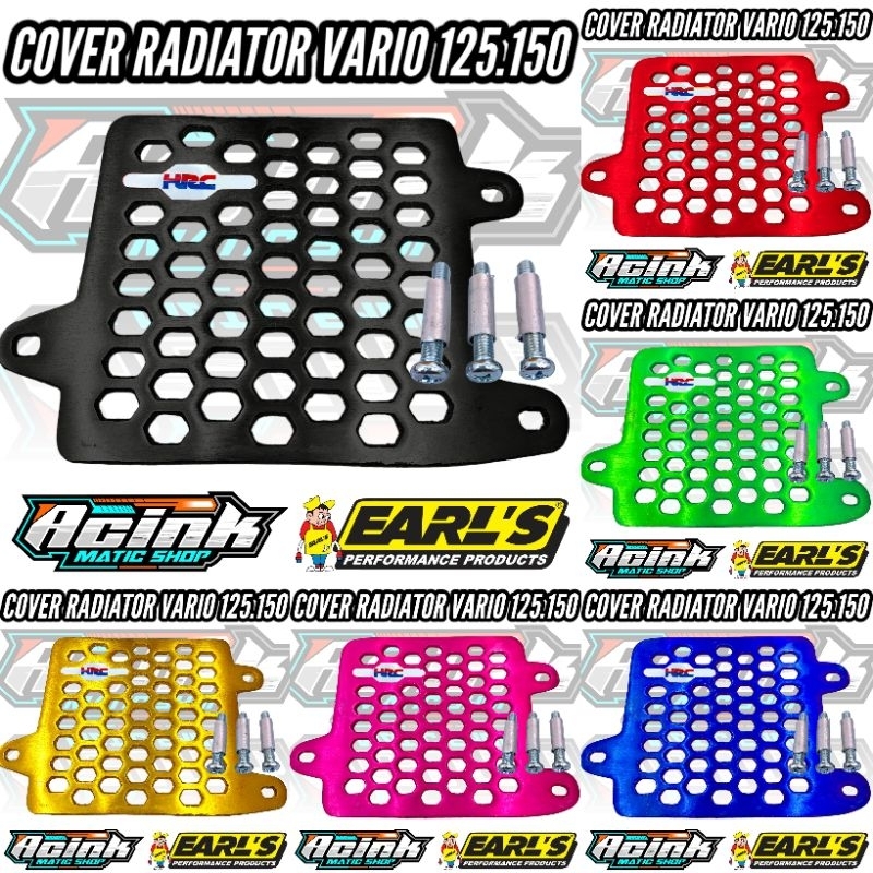 COVER RADIATOR HRC VARIO 125 150 PCX ADV CNC / COVER RADIATOR HRC VARIO 125 150 PCX ADV