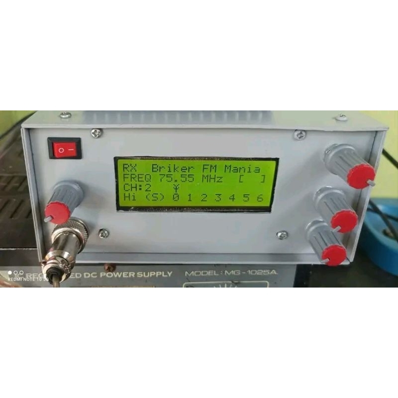 FM transciver 70-87 Mhz 5watt RX if -10.7 anti seplet