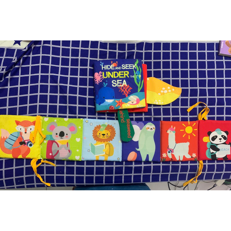 Paket Soft Book Baby Newborn High Contrast