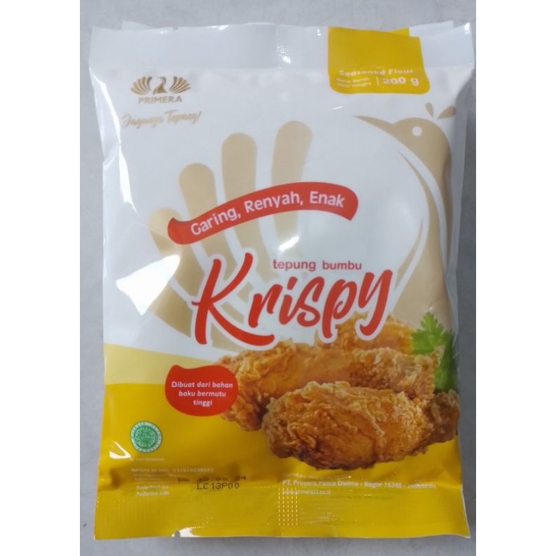 

Primera Tepung Bumbu Krispy 200 gram | Crispy Serbaguna