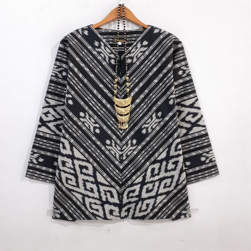blouse wanita blouse tenun blouse kerja baju tenun troso