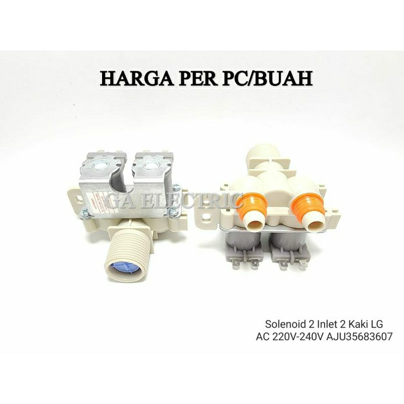 SELENOID AC220V AJU35683607 MESIN CUCI OTOMATIS LG