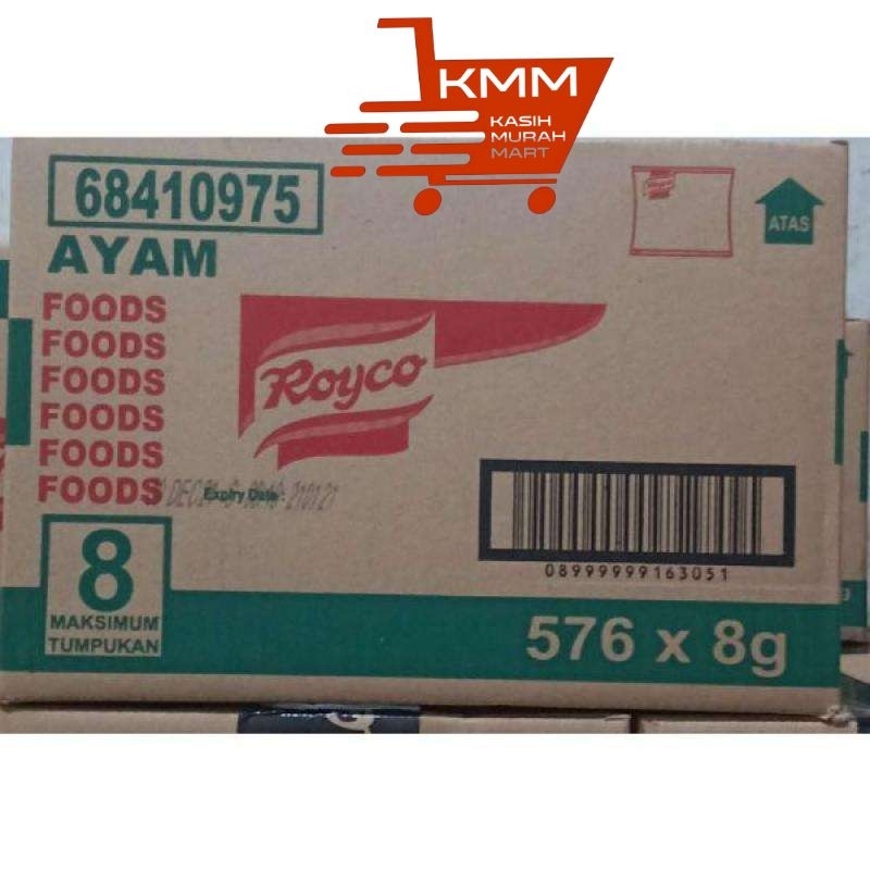 ROYCO AYAM 1 DUS ISI 48 RENCENG @ 12 SACHET