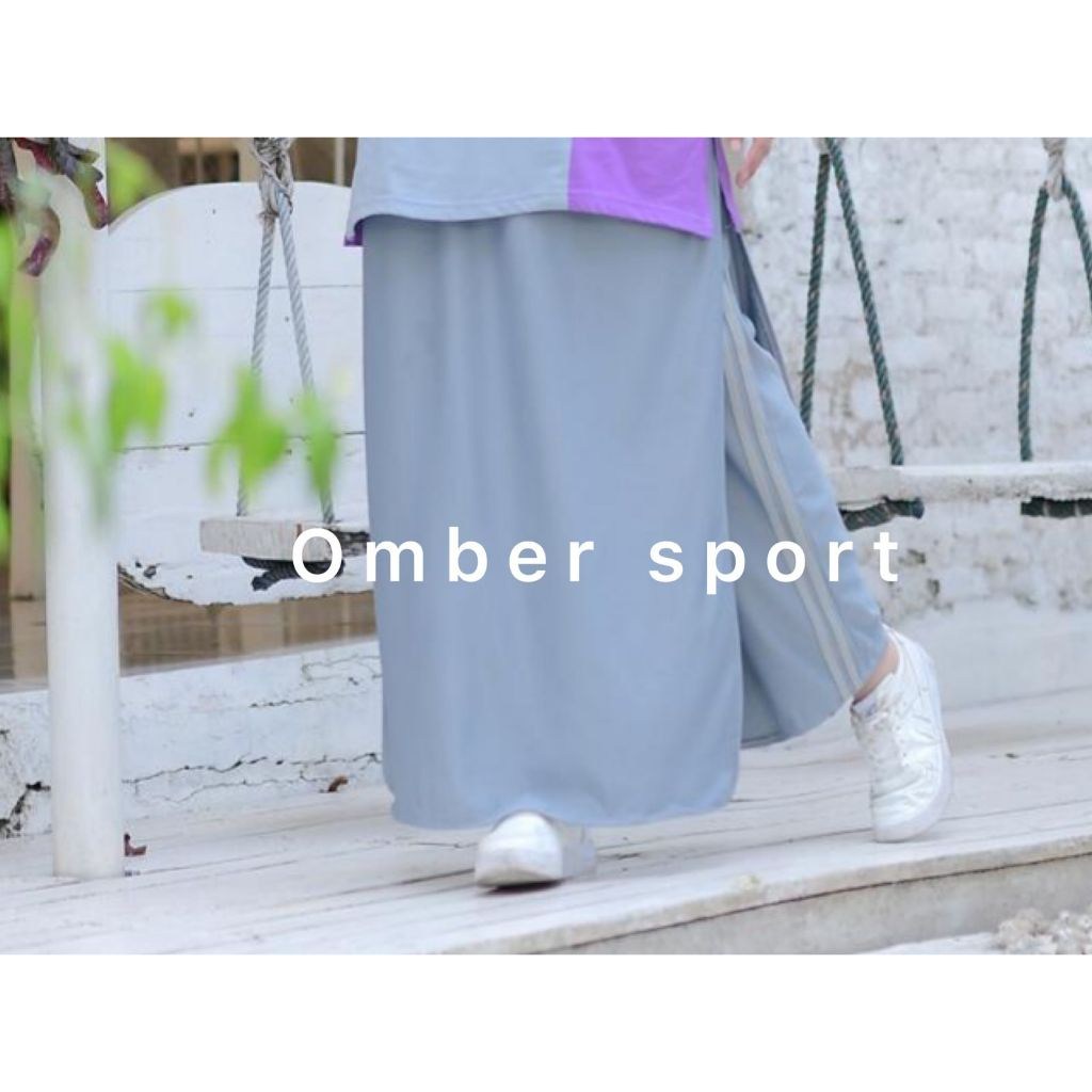 Rok celana muslimah/baju olahraga wanita muslim/Rok senam model panjang