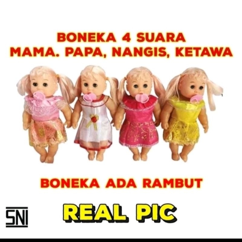 BONEKA BAYI KANTONG BISA NANGIS MURAH