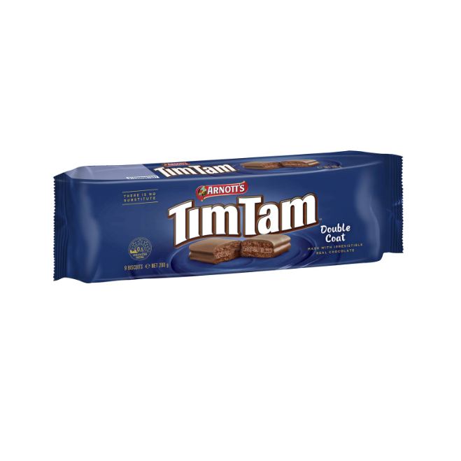 

Arnott's Tim Tam Double Chocolate Biscuits 200g Australia