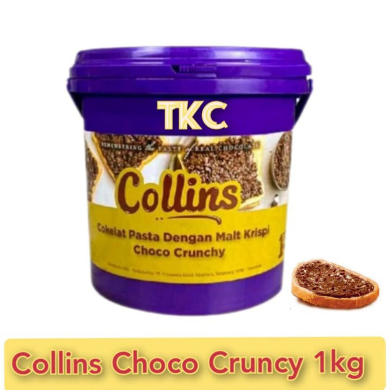 

Collins Choco Cruncy 1kg - Coklat pasta dengan malt krispi