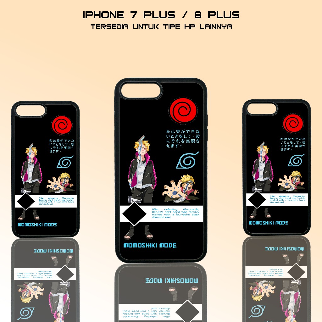 Case Iphone 7 Plus / 8 Plus - Casing Iphone 7 Plus / 8 Plus - ( NARUTO AESTHETIC ) - Case Glossy - C