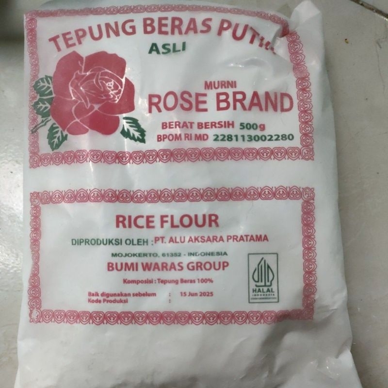 

tepung beras rose brand