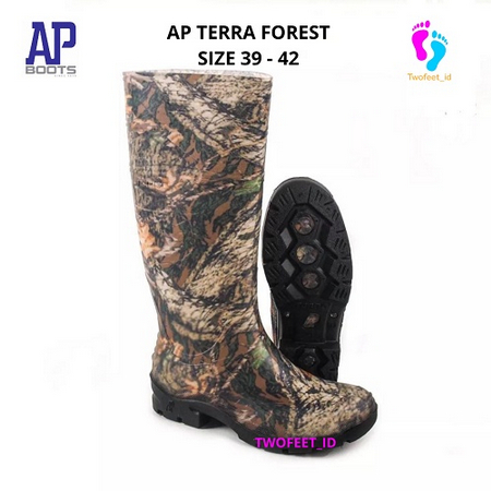 SEPATU BOOTS TACTICAL BERBURU AP TERRA FOREST - SEPATU BOOTS KARET TERBARU - AP BOOTS TERRA FOREST