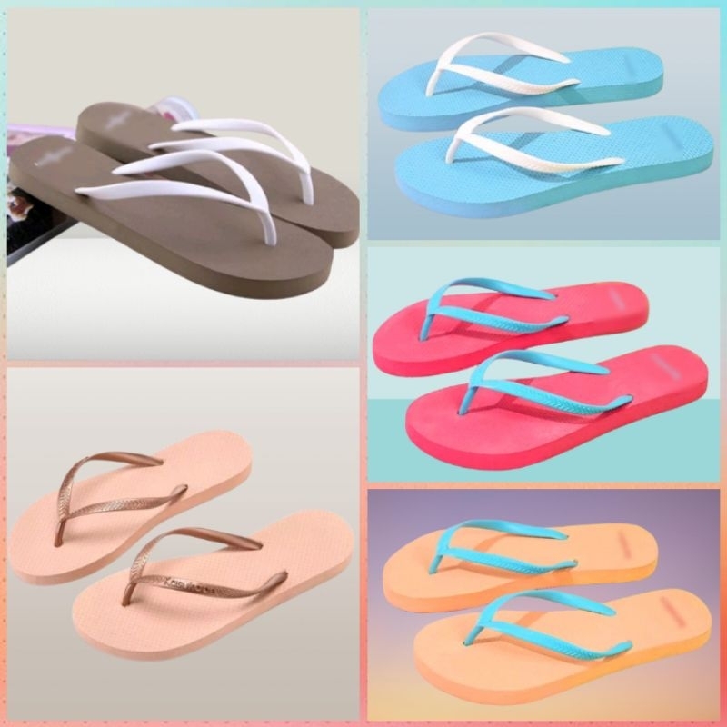 COD MAKASSAR TEBAL Anti Slip Sandal Jepit Polos  Slipper Sendal Fashion Shopee Online Shop Toko Tamz