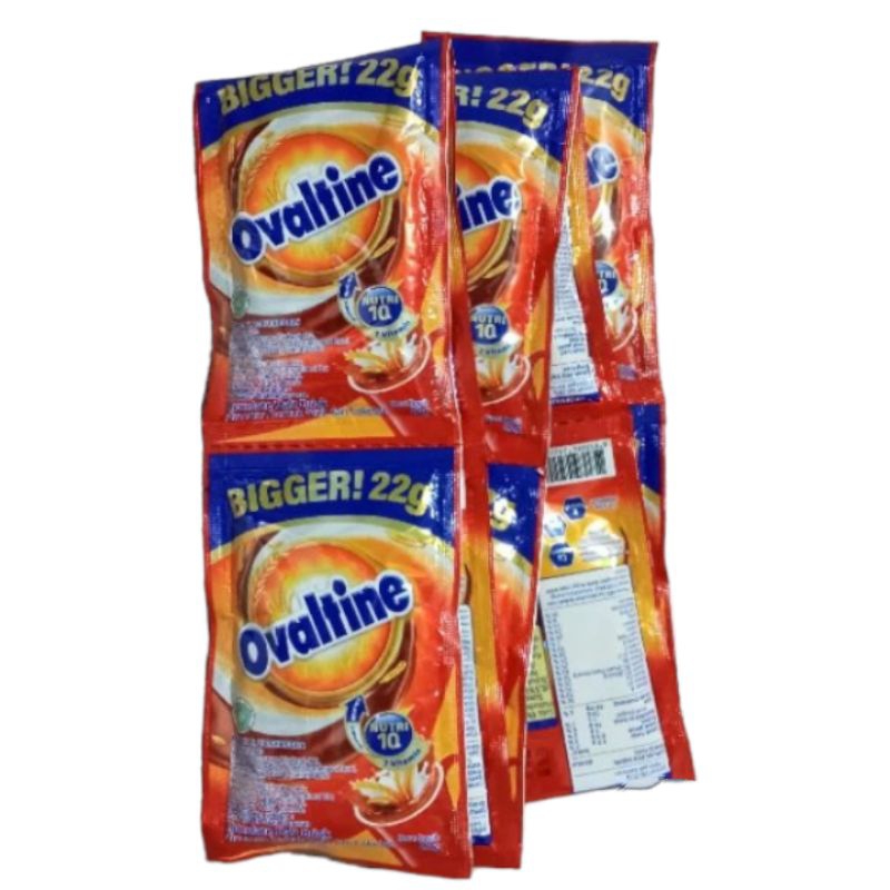 

Ovaltine BIGGER 22g 1renceng 10 sachet