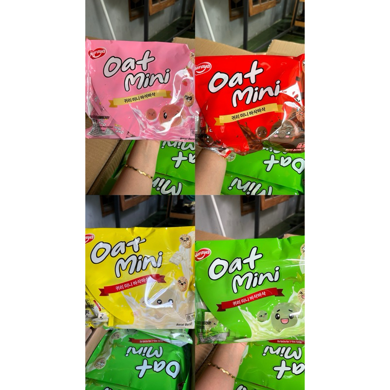 

Naraya Oat Mini 180gram Matcha Strawberry White Chocolate