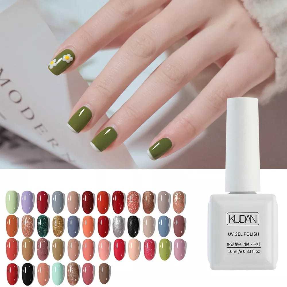 [41-80] KUDAN Kutek Gel UV LED Nail Polish UV LED Halal Muslimah/polish Gel Kuku