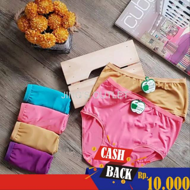 [Lembut Banget] 100% CD Apel Asli Arrow Apple - Celana Dalam Wanita / Celana dalam apel / CD Dewasa 