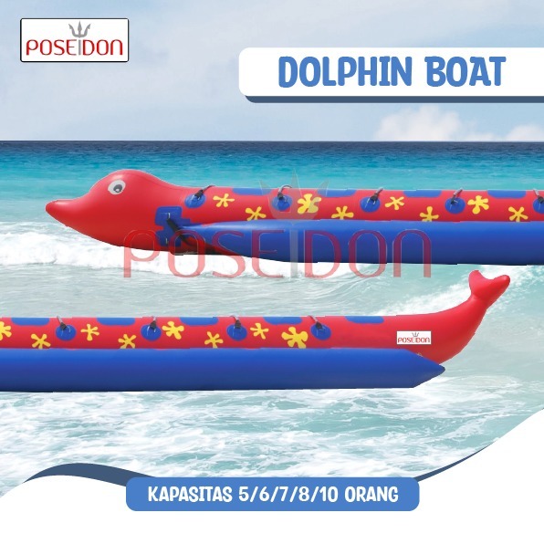 Poseidon - Banana Boat / Shark Boat / Dolphin Boat  Kapasitas 5 - 10 Orang