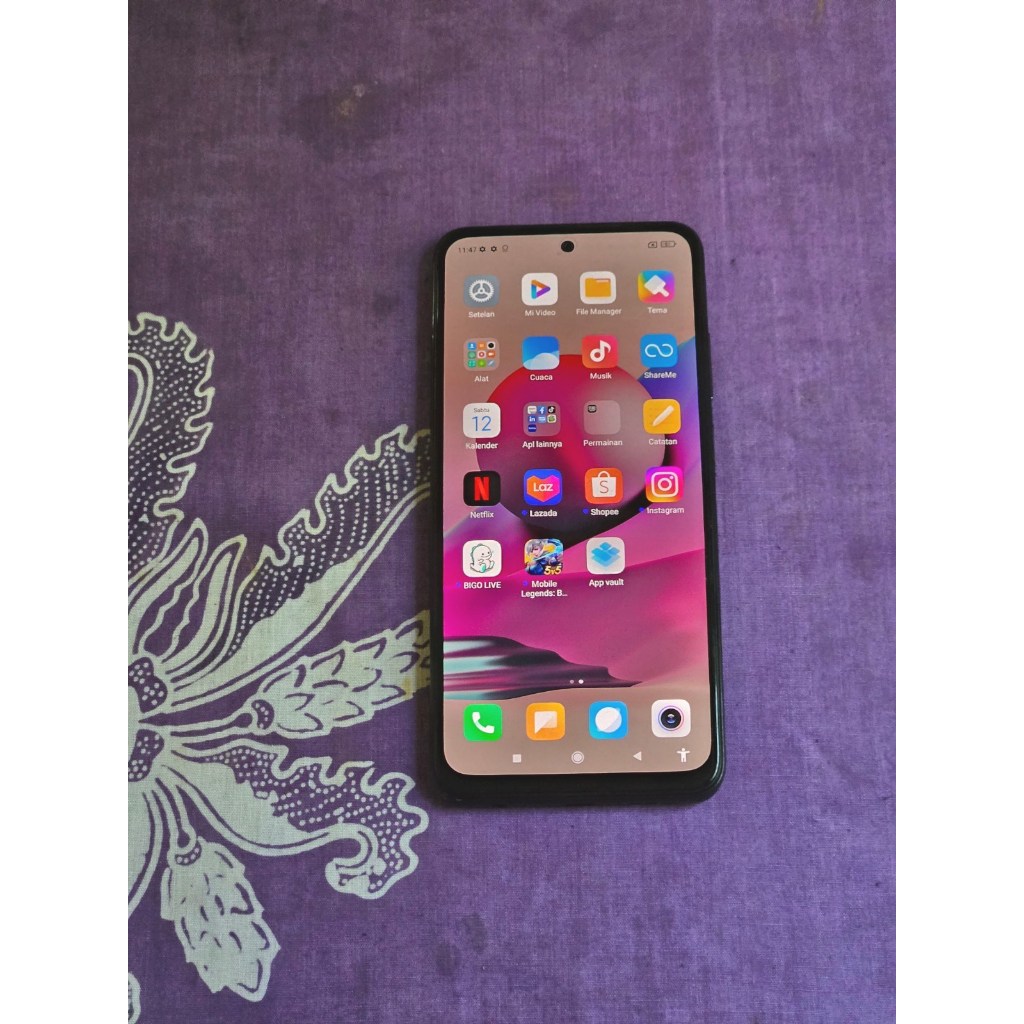 Xiaomi Redmi Note 10 Pro second Resmi
