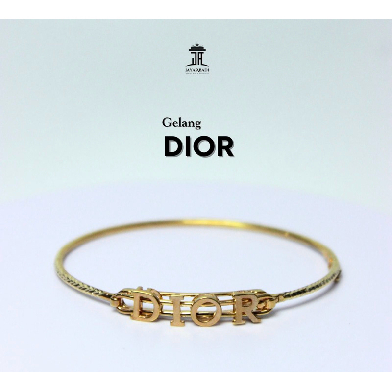 gelang fashion dior emas 16k