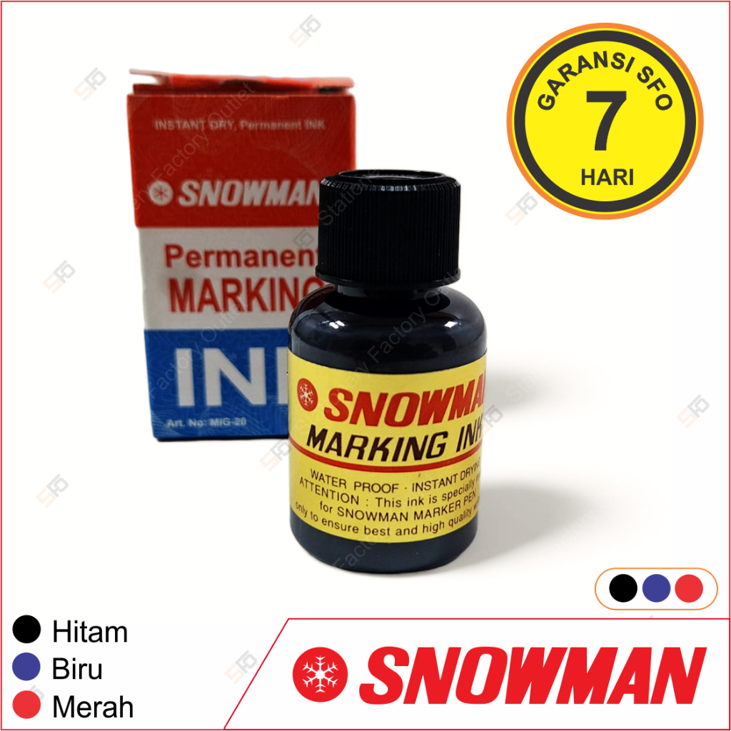 

Refill Spidol Permanen Snowman - SFO Semarang Official