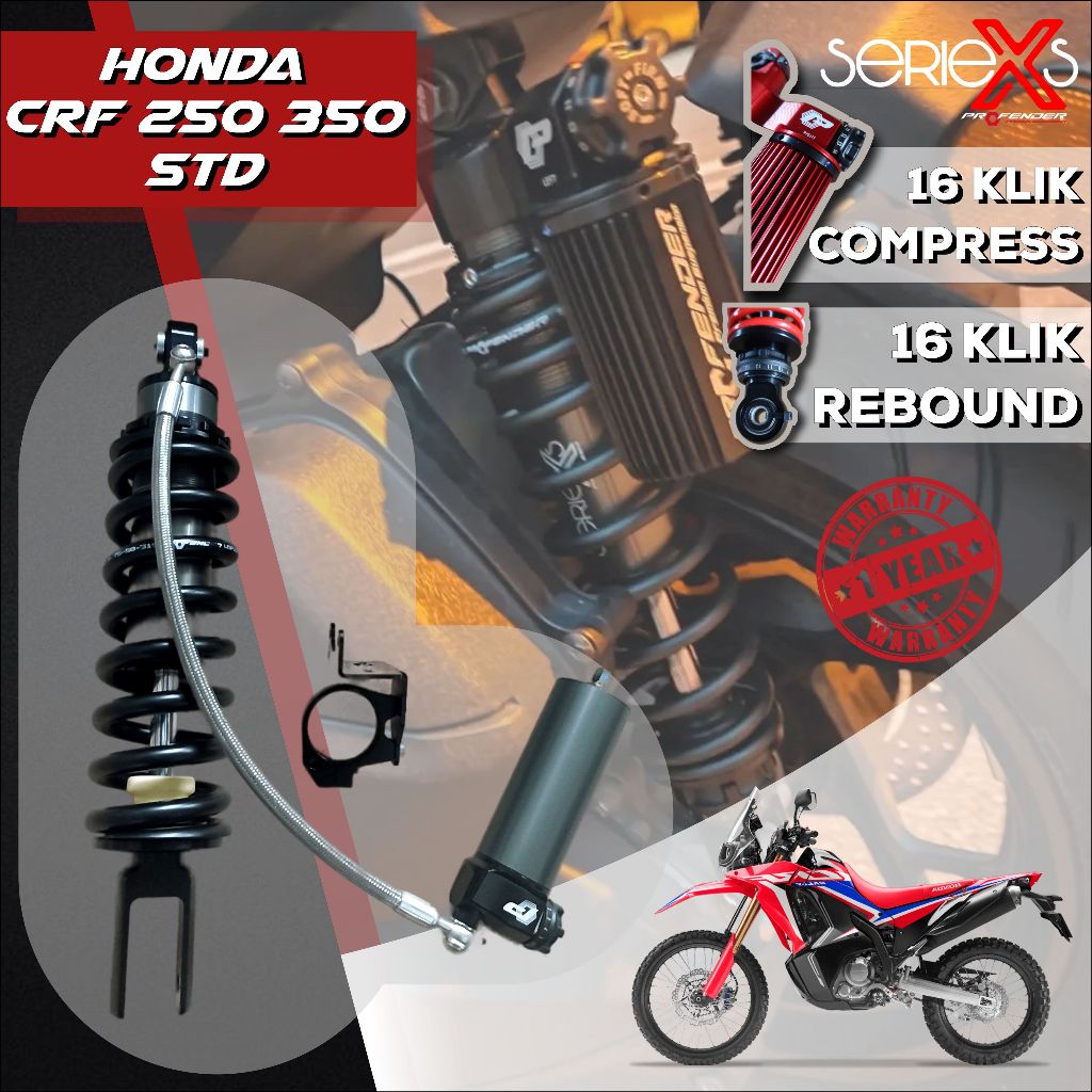 Suspensi Shock Shockbreaker PROFENDER Xseries like YSS Thailand Not Ohlins Kayaba Showa Ride It Kita