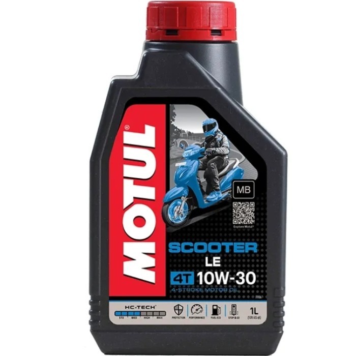 OLI MOTUL SCOOTER LE 10W - 30 | OLI MESIN MOTOR MATIC 800ML