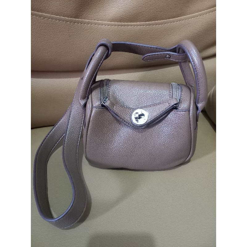 preloved mini lindy clemence lether - Brown