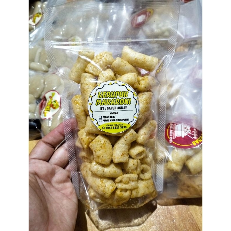 

Kerupuk Makaroni Jeruk Purut