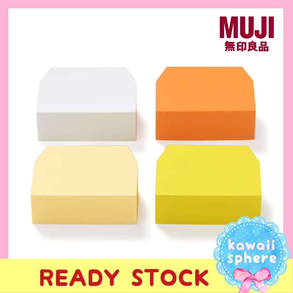 

Muji Japan Paper Index Sticky Note Set | isi 100 pcs, 4 Warna