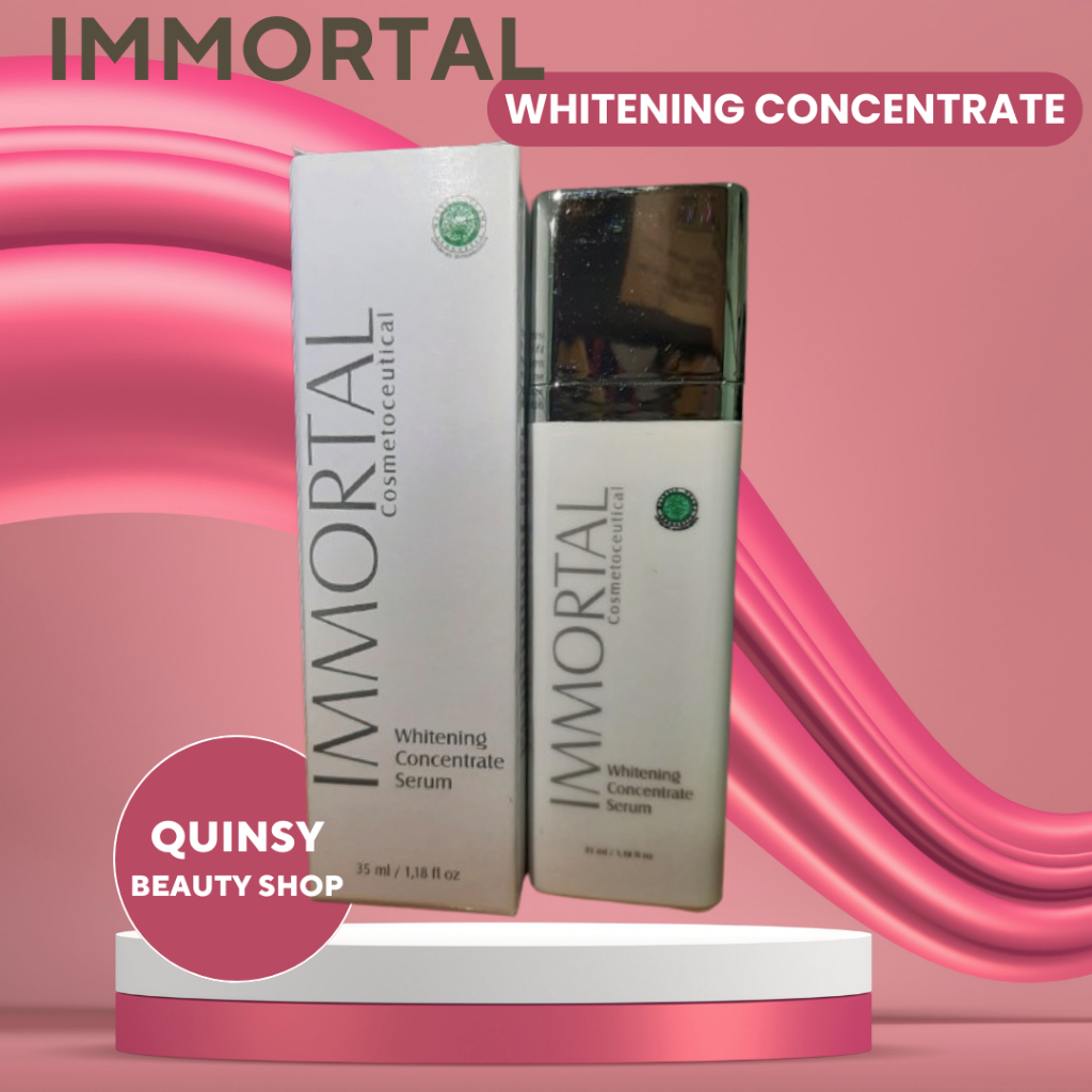 Immortal Whitening Concentrate Serum 35 ml # Serum Pencerah Immortal