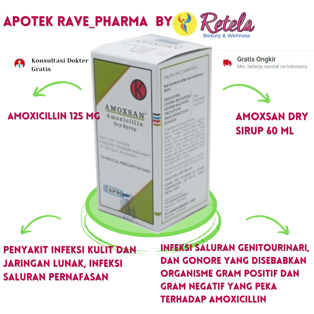 Amoxsan Dry Sirup 60 ml