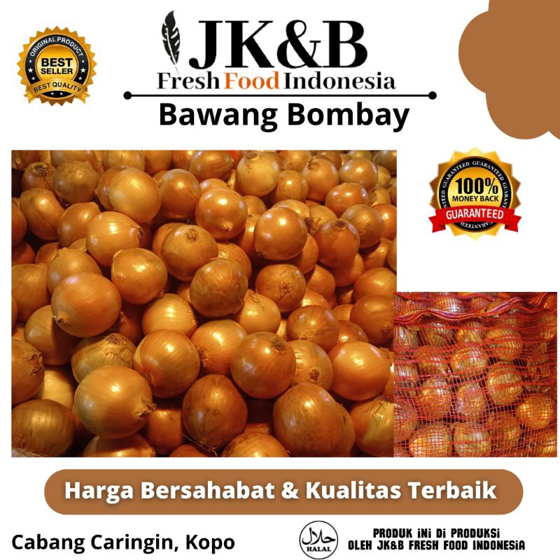 

Bawang Bombay Super Premium ( JKNB Fresh Food ) | Bahan Masakan