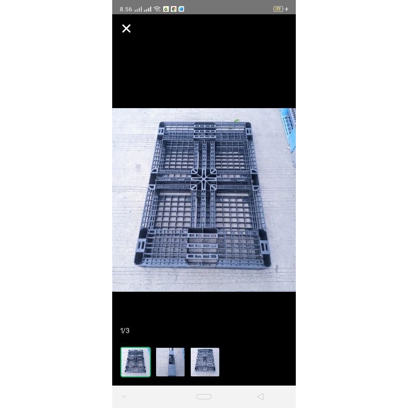 

pallet plastik UK 100×120×12
