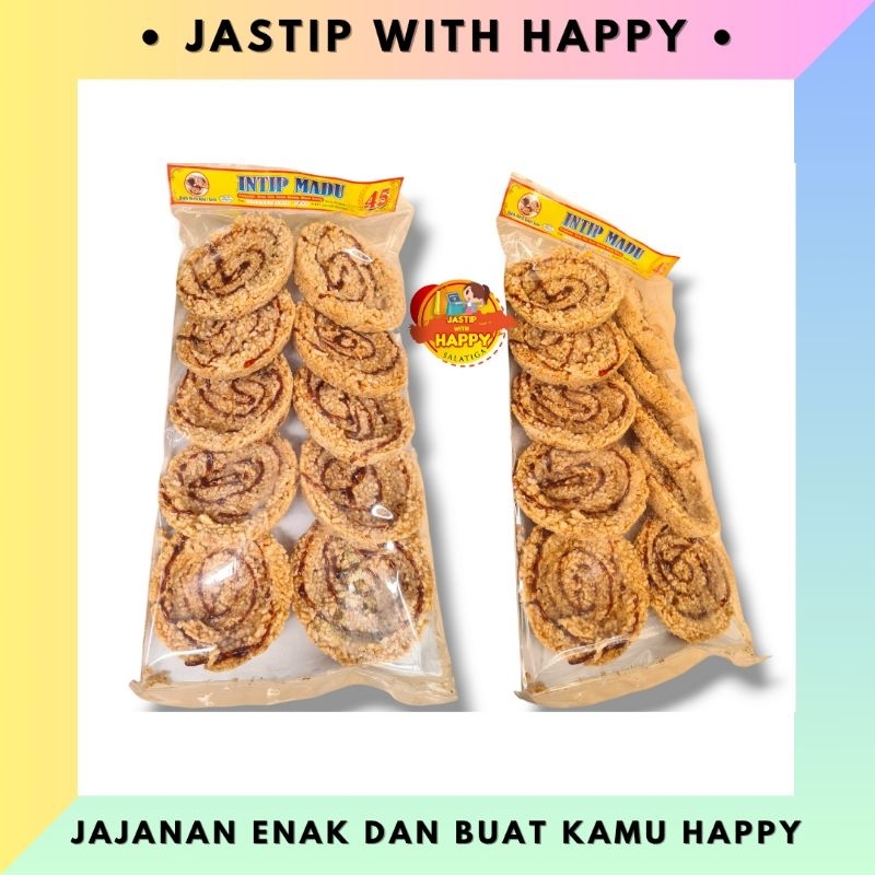

Intip Madu / Nasi Rengginang Gula Manis Isi 10 Khas Salatiga