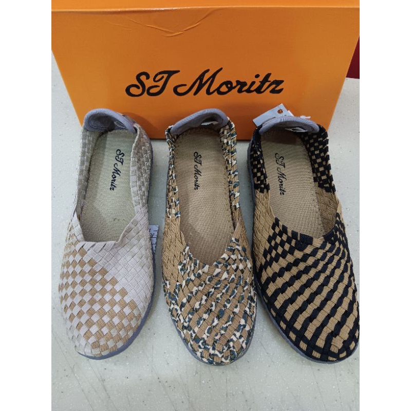 St.Moritz sepatu slipon wanita rajut