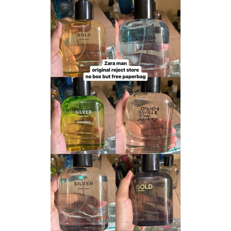Zara Man 100ml Original Reject Store dan Import Original Spore (FREE PAPERBAG)