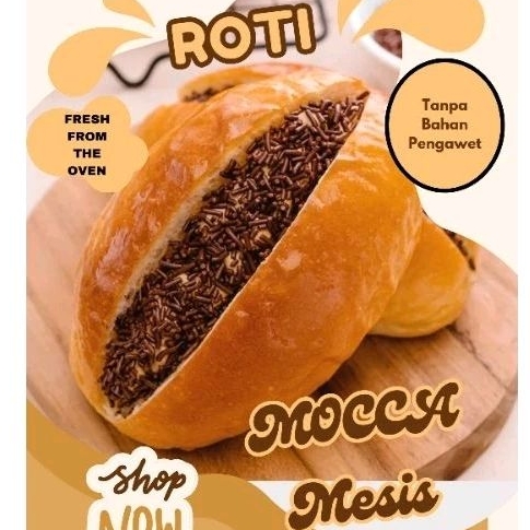 

Roti Cream Chesse/Roti Mocca Mesis/Roti Sisir Coklat Keju