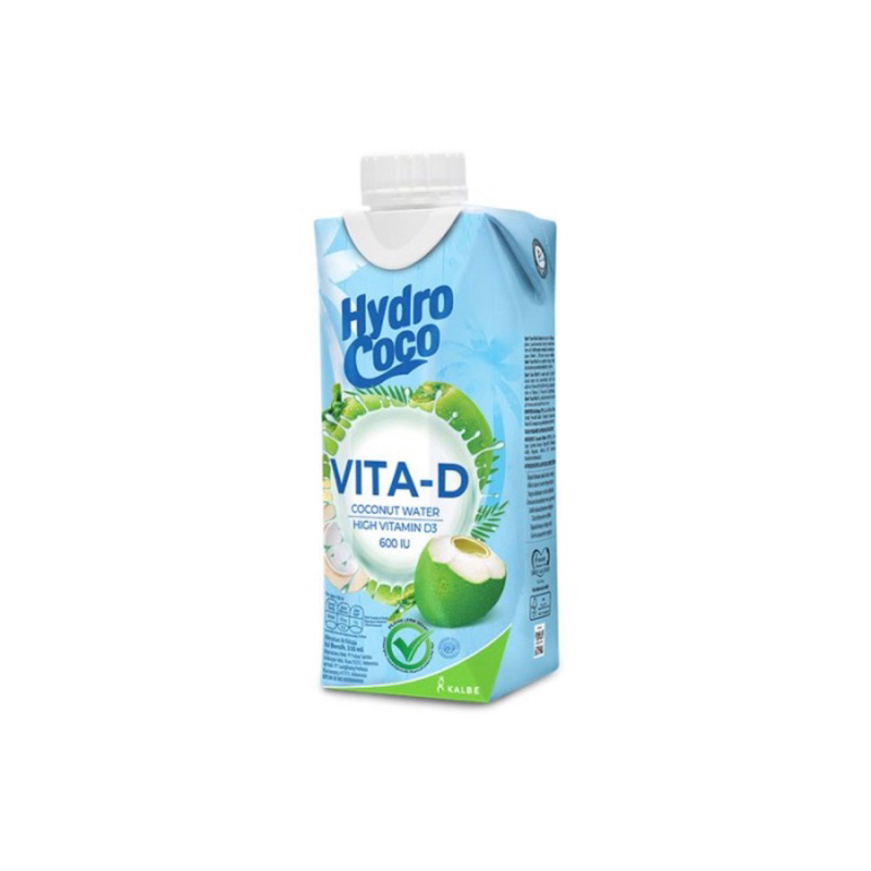 

Hydro Coco Minuman Kemasan Air Kelapa Coco Vita D 330mL