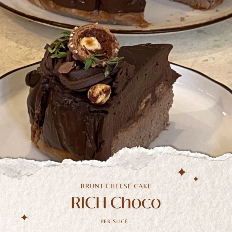 

Brunt Cheese Cake Rich Choco SURABAYA instan delivery
