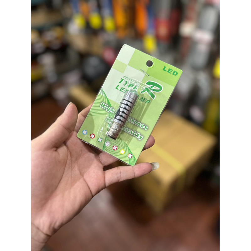 LAMPU UTAMA LED LASER HEADLAMP DEPAN LED H6 PUTIH - KUNING MOTOR VARIO MIO BEAT SCOOPY SUPRAX FINO