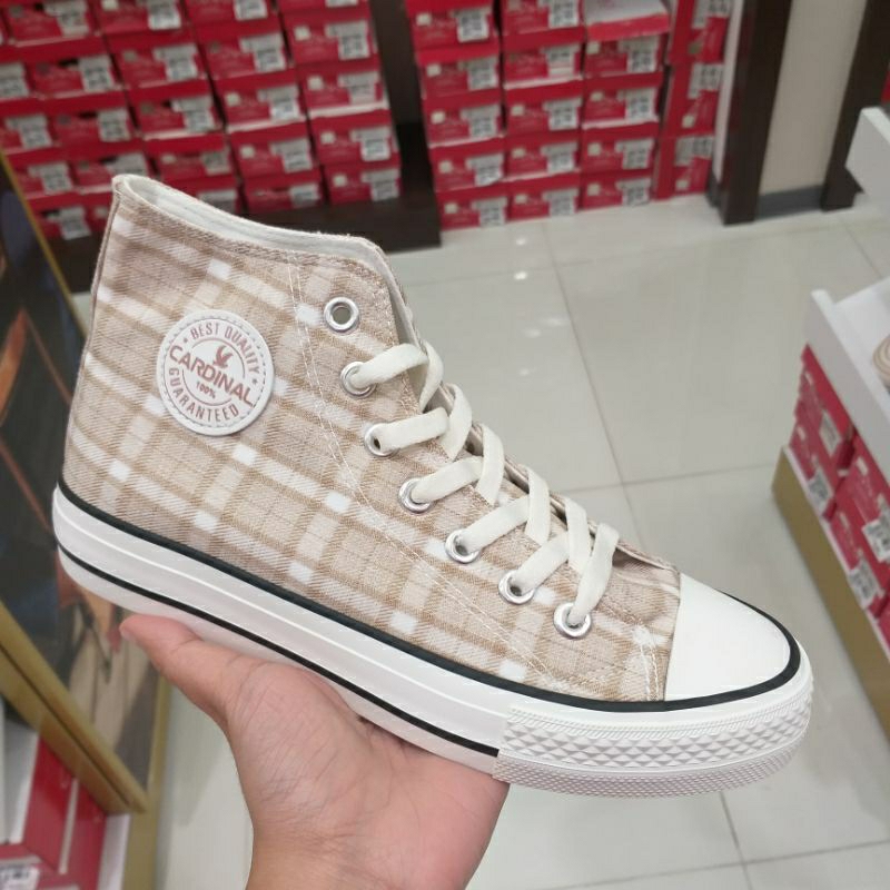 CARDINAL Sepatu Sneakers Wanita Kanvas Super Keren Bertali Original Brand Matahari