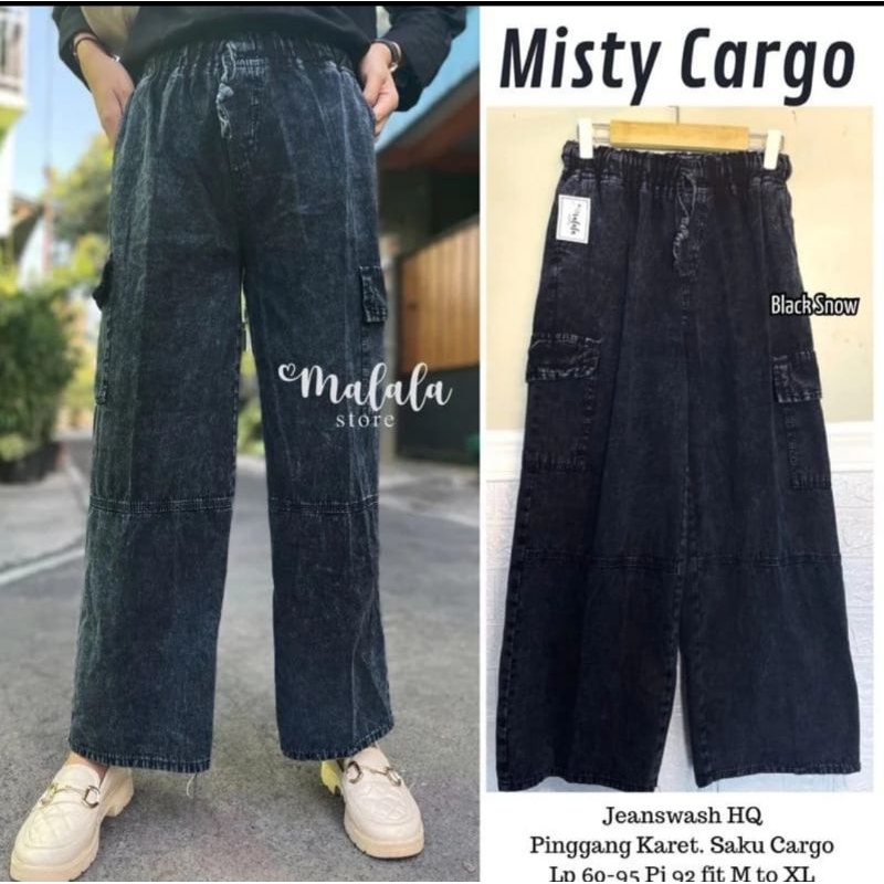 CELANA KULOT CARGO JUMBO // CELANA JEANS KULOT CARGO