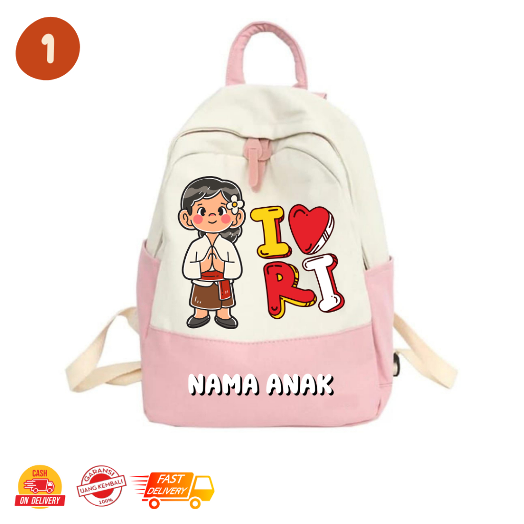 MamacaBagz / Indonesia - Tas Ngaji Anak - Tas Anak Muslim - Tas Ransel Custom Anak - Tas Ransel Anak