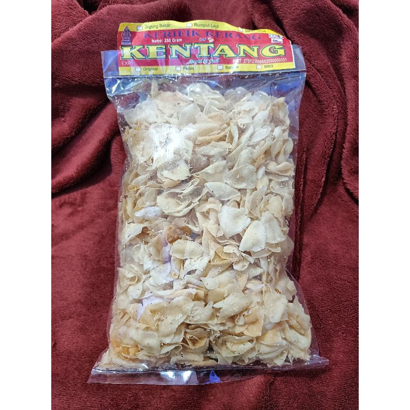 

Keripik Kerang Kentang Varian Original