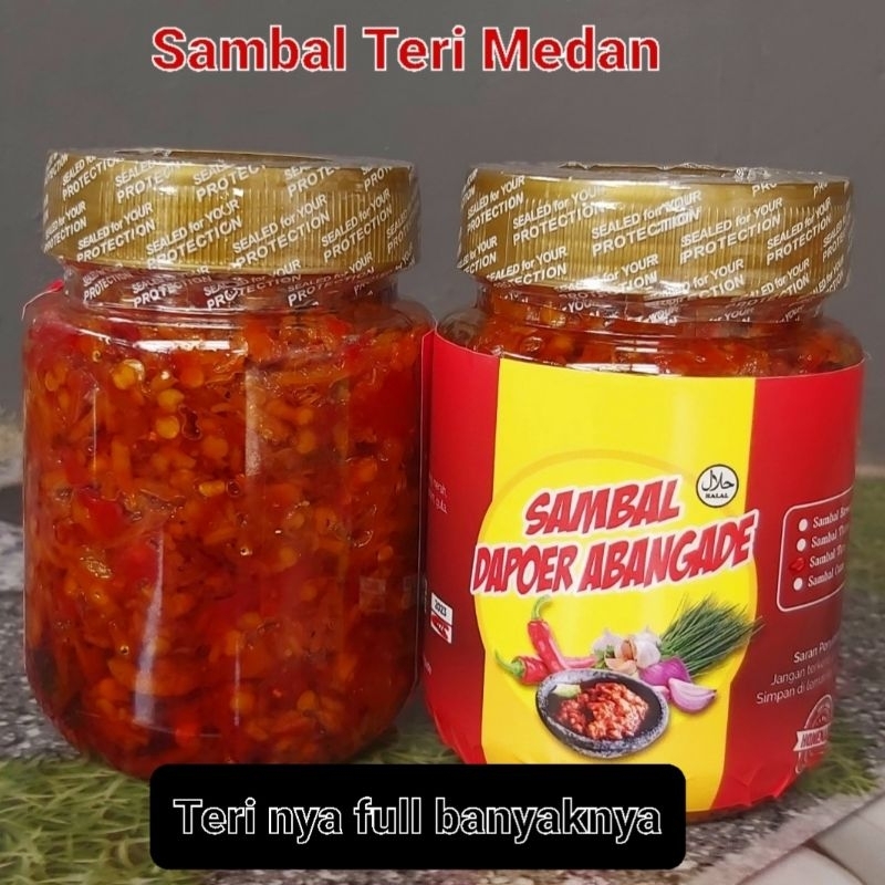 

Sambal Teri Medan Botol Dapoer Abangade