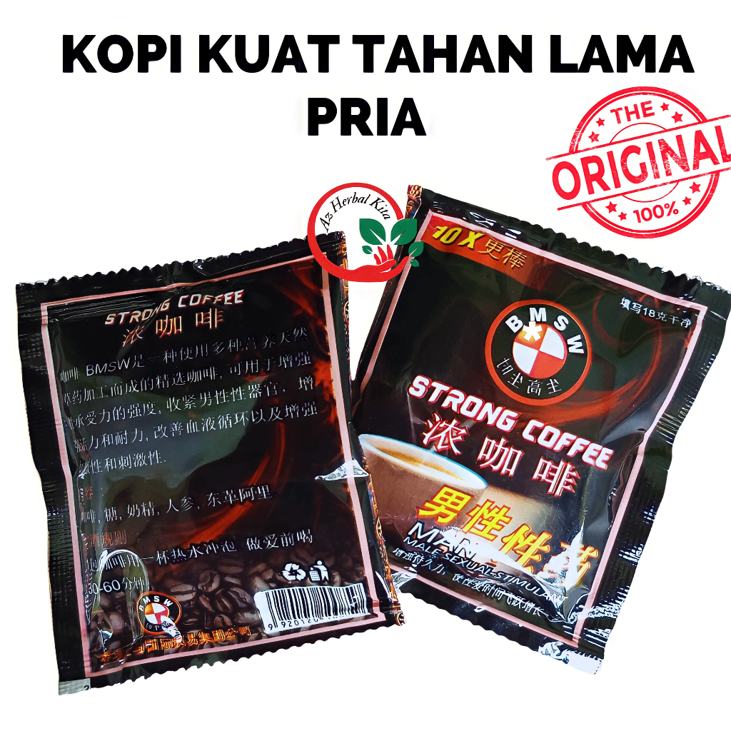 

Kopi BMSW Strong Coffee 1 Sachet Original