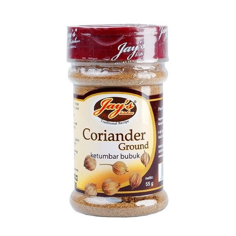 

Jay’s Kitchen Coriander Ground 55gr / Jays Ketumbar Bubuk Halal