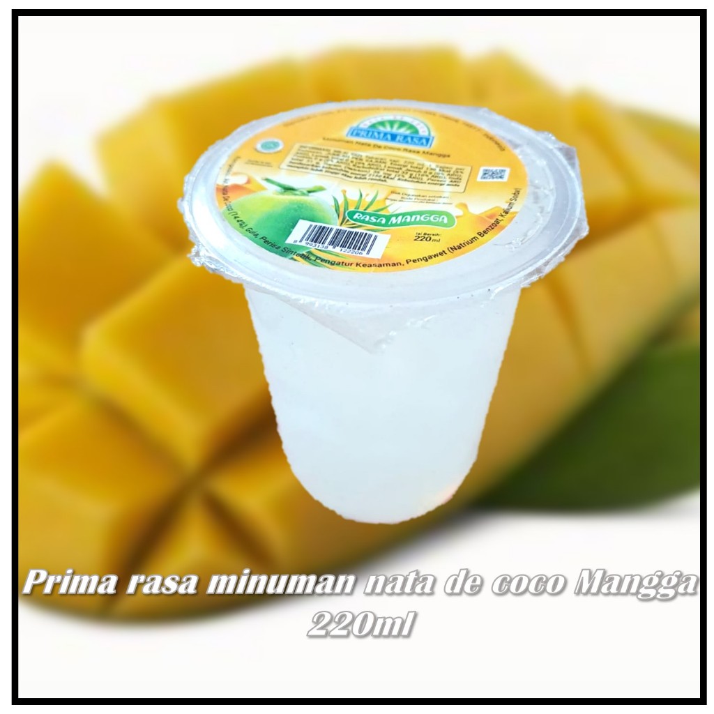 

Prima rasa minuman nata de coco Mangga 220ml