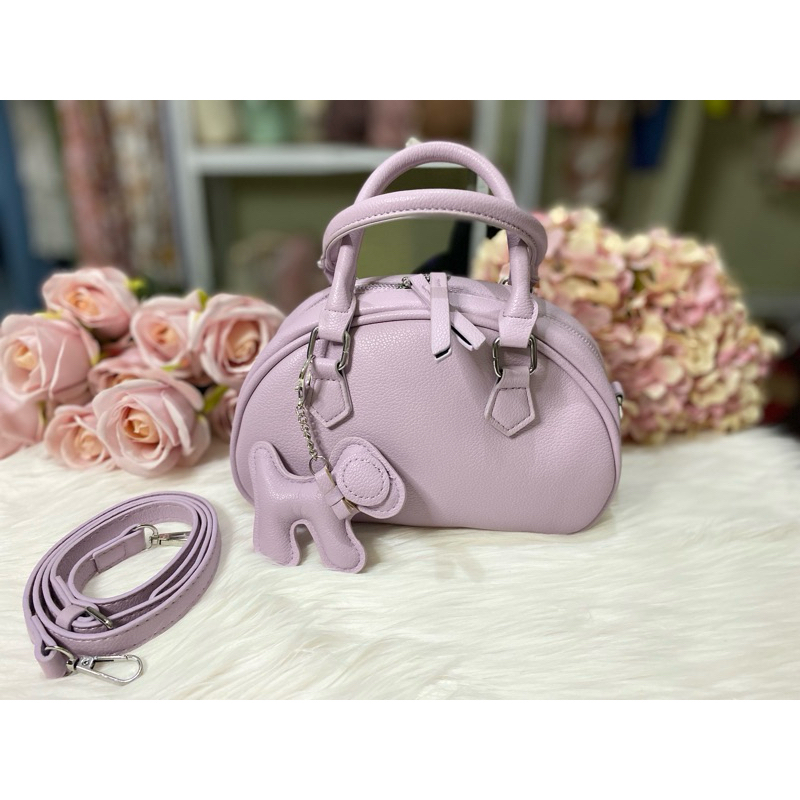 Tas Fashion Import warna Lilac / purple / ungu